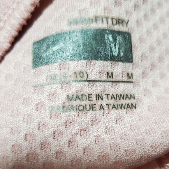 NWT Nike Bubble Gum Pink & Gray Jersey Top - Picture 6 of 7